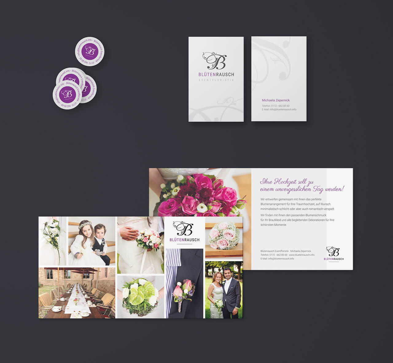 Blütenrausch Corporate Design Teil 2